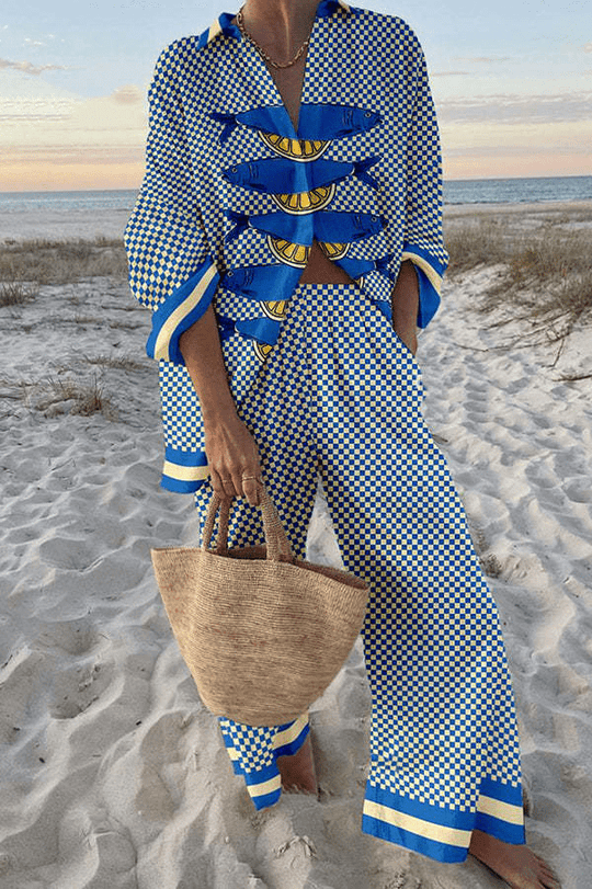 Conjunto Yara de linho