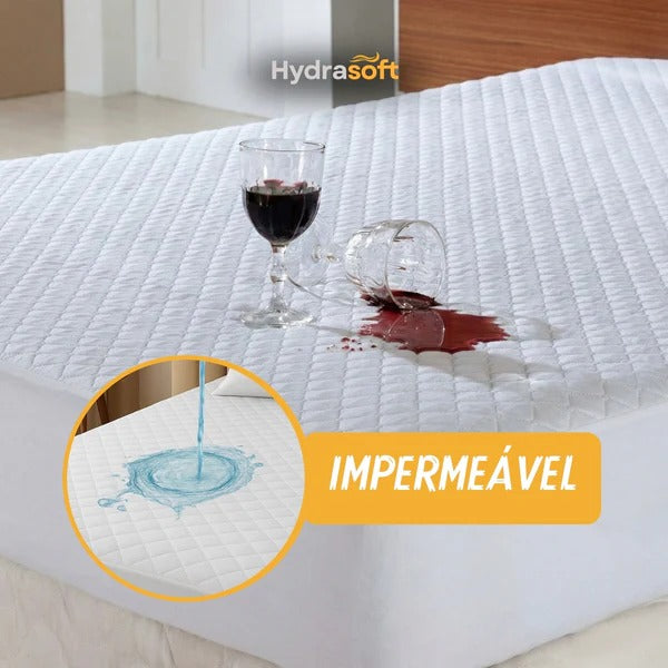 [COMPRE 1, LEVE 3] Hydra Soft™ Jogo de Cama Impermeável Premium – Capa + 2 Fronhas