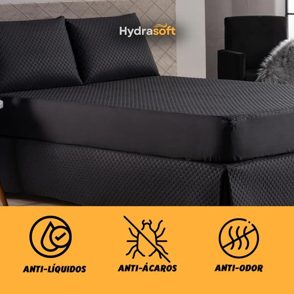 [COMPRE 1, LEVE 3] Hydra Soft™ Jogo de Cama Impermeável Premium – Capa + 2 Fronhas