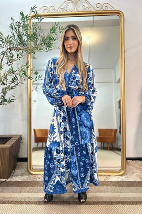 Vestido Liz Manga Longa